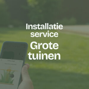 Installatieservice robotmaaiers - grote tuinen